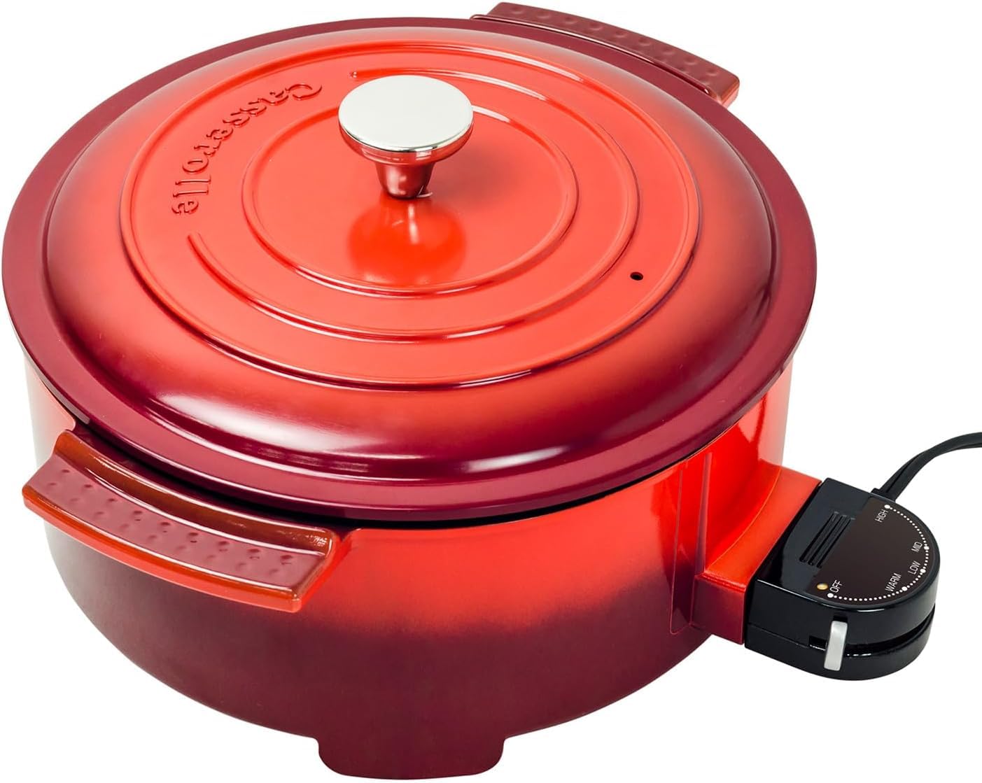 Amazon | [山善] グリル鍋 電気グリル鍋 直径23cm 800W 深型 約2.8L 1