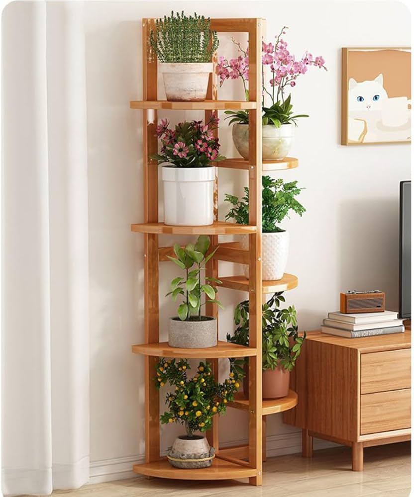 Amazon.co.jp: [ムリョ] フラワースタンド 室内 花台 屋外 鉢スタンド