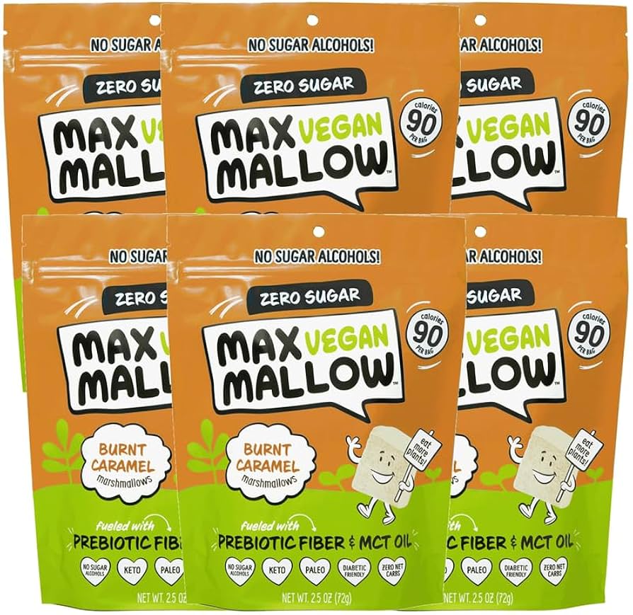 Amazon.com : Max Mallow Vegan Sugar Free Marshmallows - Keto
