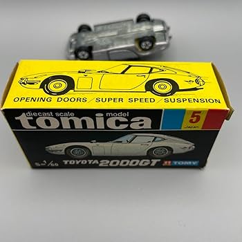 Amazon | トミカ 黒箱 5 トヨタ2000gt | ミニカー・ダイキャストカー