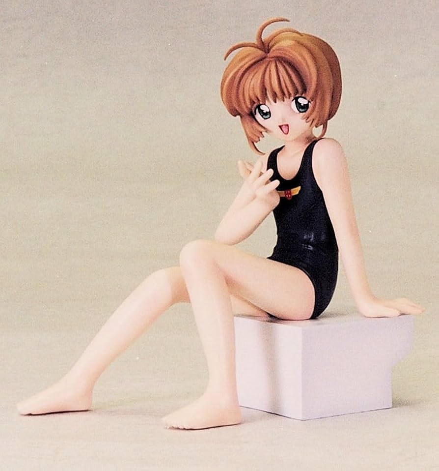 Amazon.co.jp: 絶版/カードキャプターさくら 1/8 木之本 桜 水着版