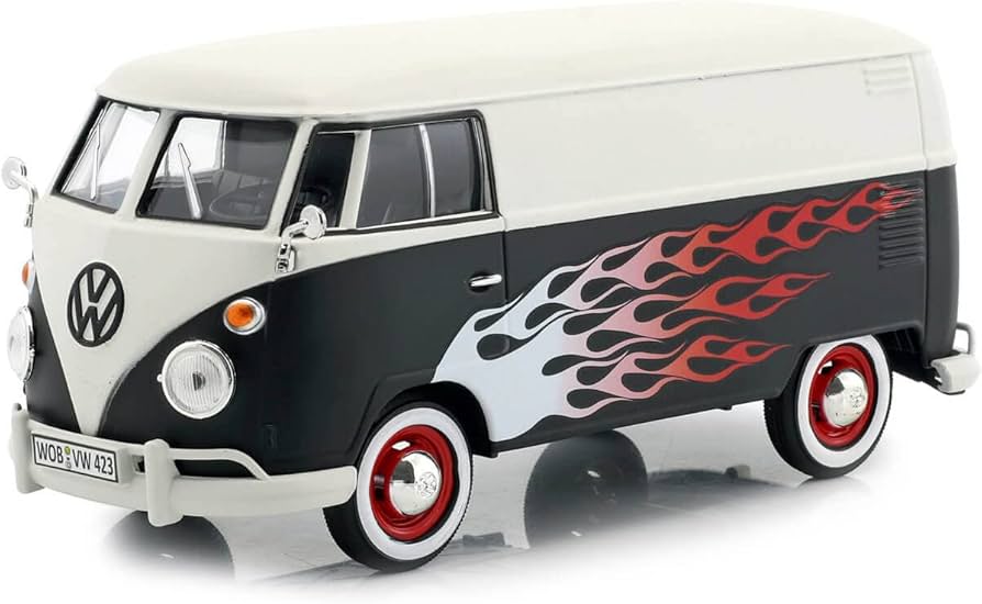 Amazon.com: Motormax Volkswagen Type 2 (T1) Delivery Van with