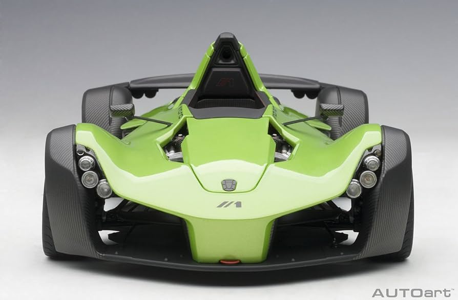Amazon.com: AUTOart BAC Mono Metallic Green 1/18 Model Car : Arts