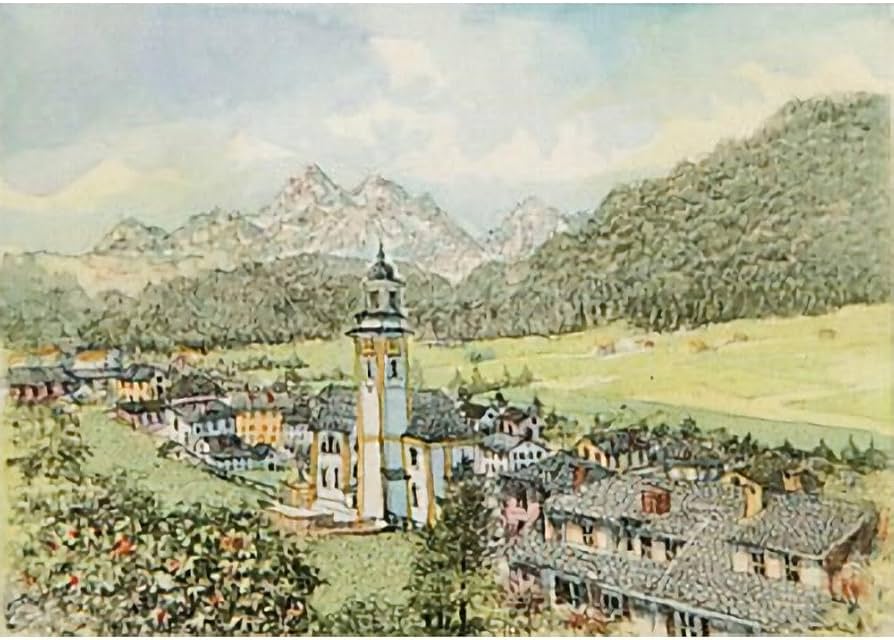 Amazon｜織田義郎 セストII、ドロミテ ナチュラル エッチング＋手彩色