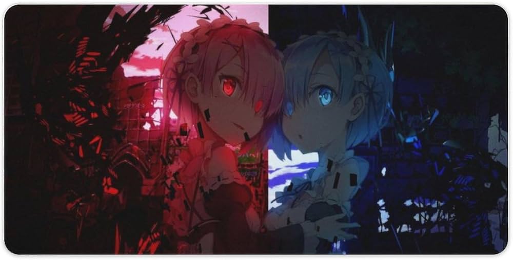 Amazon | リゼロ レム Re ゼロから始める異世界生活 大型マウスパッド