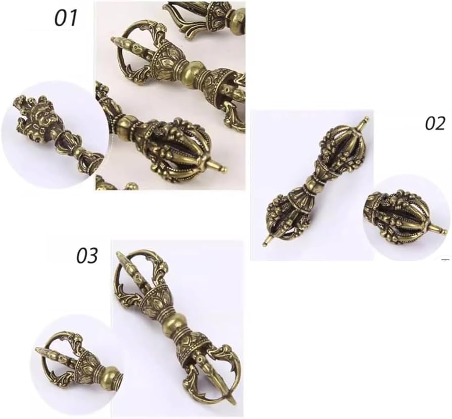 Amazon｜金剛杵五鈷杵密教で使われる仏具密教法具 寺院仏具 手道具 銅