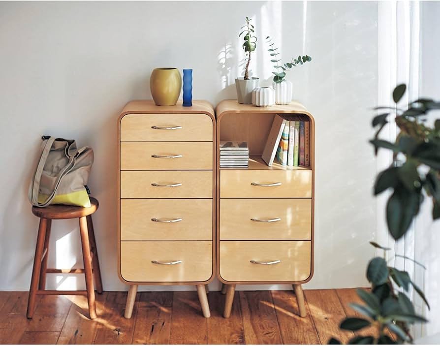 Amazon｜[ベルメゾン] チェスト 曲げ木 チェスト・タンス ナチュラル