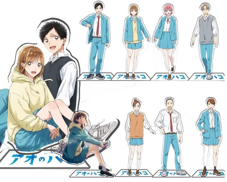 Amazon.co.jp: アオのハコ アクリルスタンド 台座あ 猪股大喜 鹿野千夏