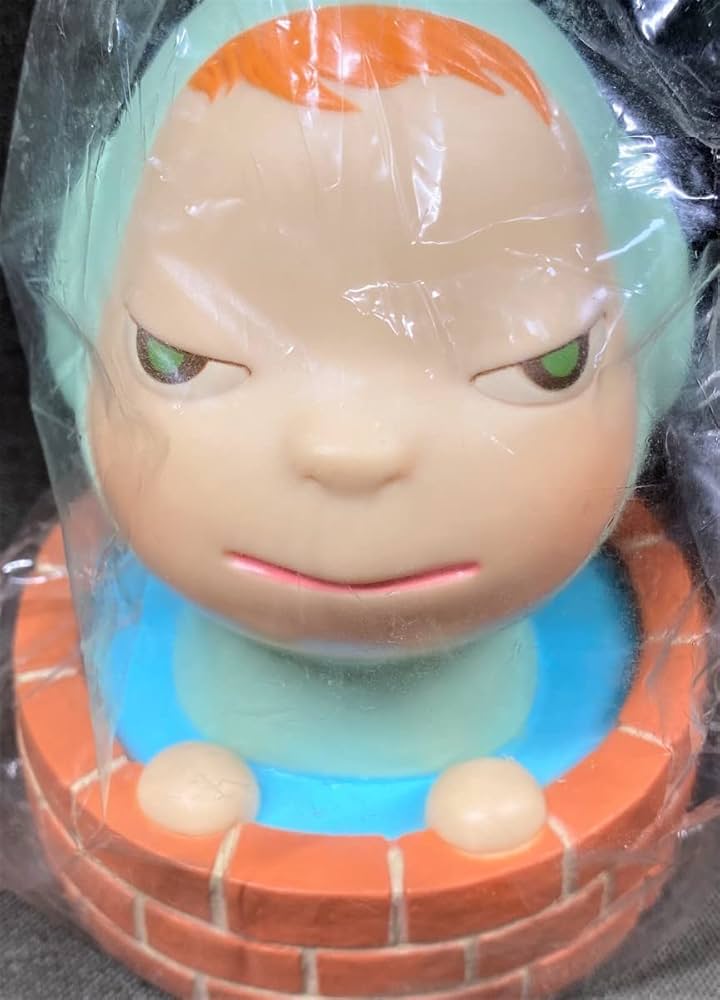 奈良美智 貯金箱 Under the Tree 正規品 ソフビ フィギュア