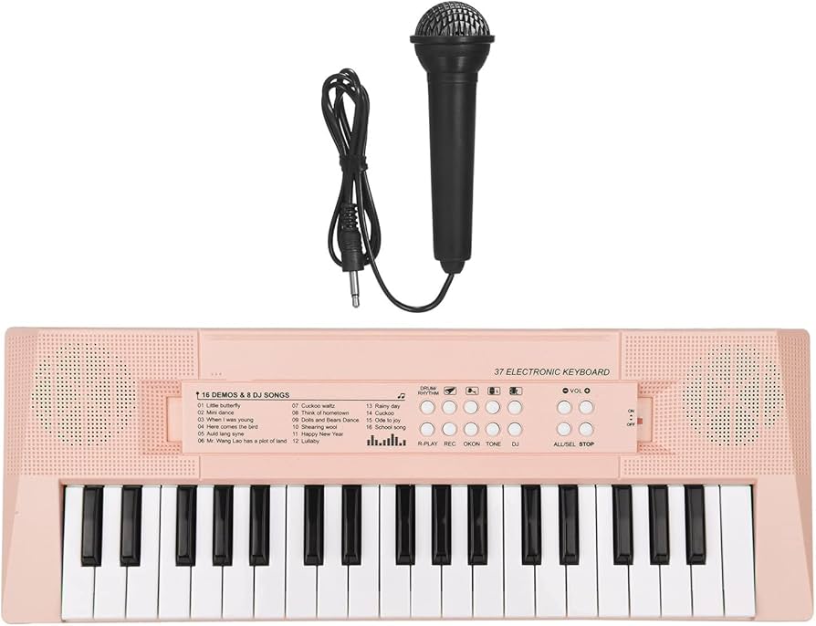 Amazon.co.jp: 電子ピアノキーボード 37キーミニ電子キーボードピアノ