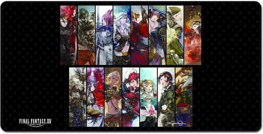 Amazon.co.jp: FF14 光の戦士 プレイマット 暁月のフィナーレ FFTCG