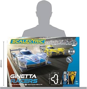 Amazon | Scalextric Ginetta Racers 1:32 アナログスロットカーレース