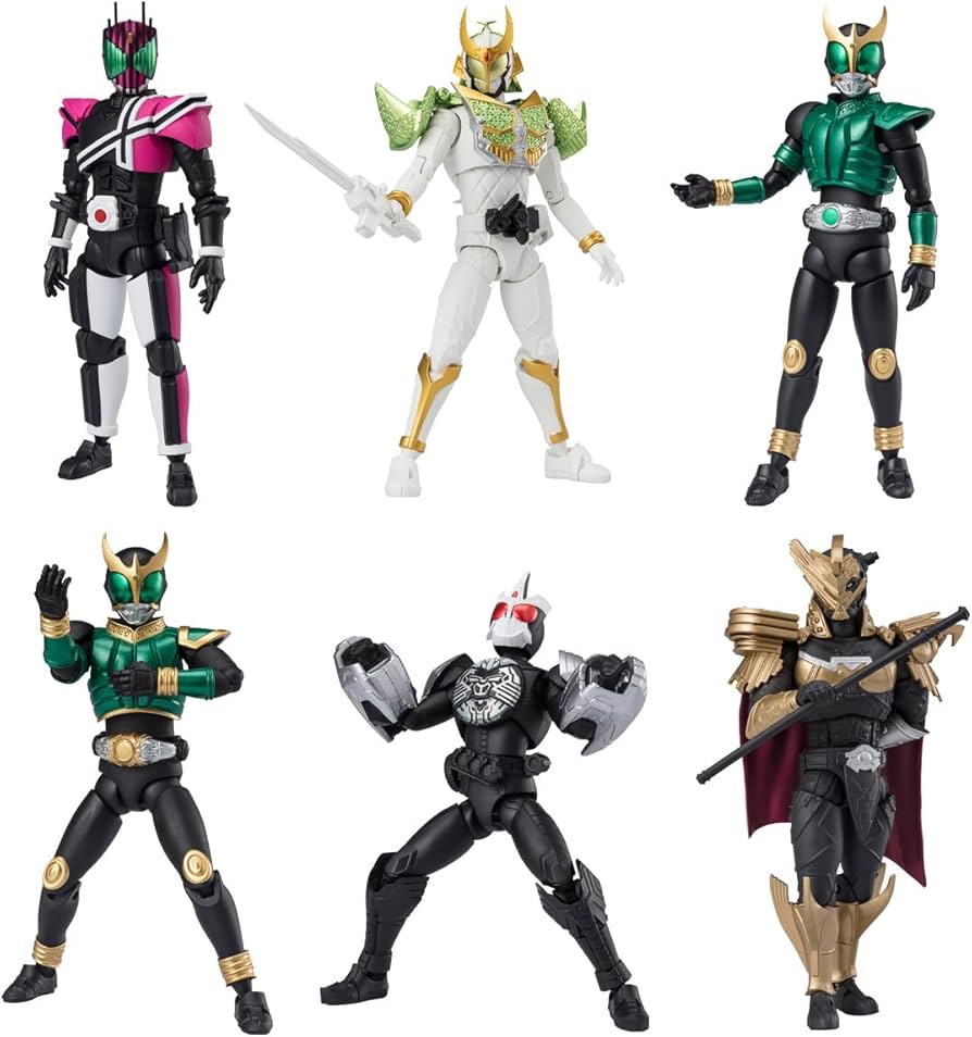 Amazon.com: Shodo-XX Kamen Rider 6 Box of 10 (Shokugan) : Toys & Games