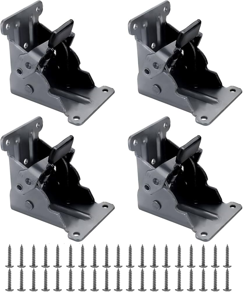 Amazon.co.jp: やぬき 折りたたみ金具 4個セット 折れ脚金具