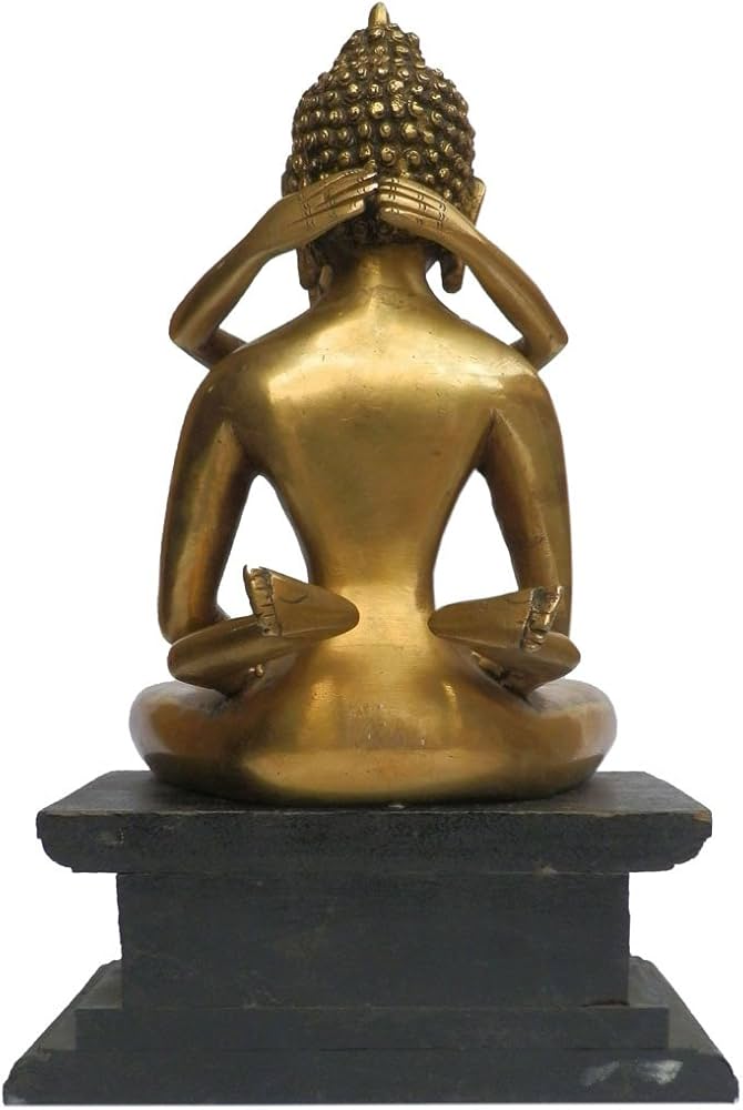 Amazon | 【並行輸入品】 アジアン雑貨 ネパール仏像 ブッタ・シャク