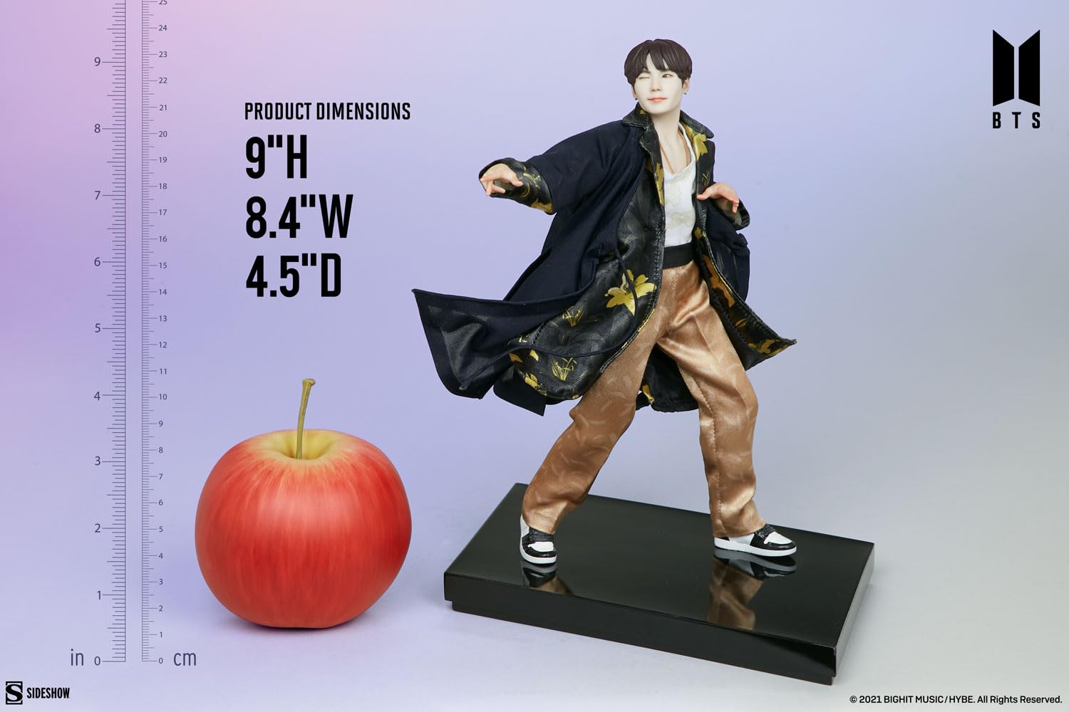 Amazon.com: BTS Statuette PVC Idol Collection SUGA Deluxe 23 cm
