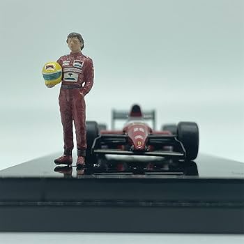 Amazon.co.jp: 1/64スケールフィギュアクラシックF1ドライバーAyrton