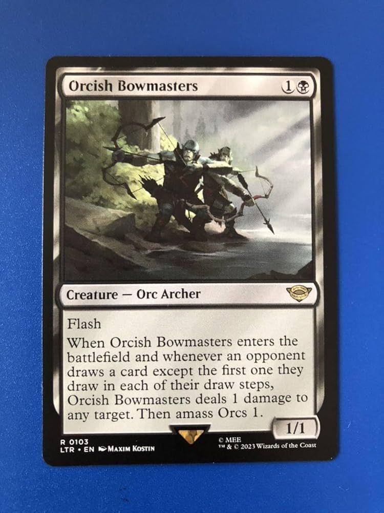 Orcish Bowmasters オークの弓使い英4 トークン付き引退品 Orcish