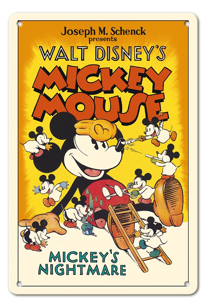 Amazon.com: Mickey's Nightmare - Starring Mickey Mouse - Vintage