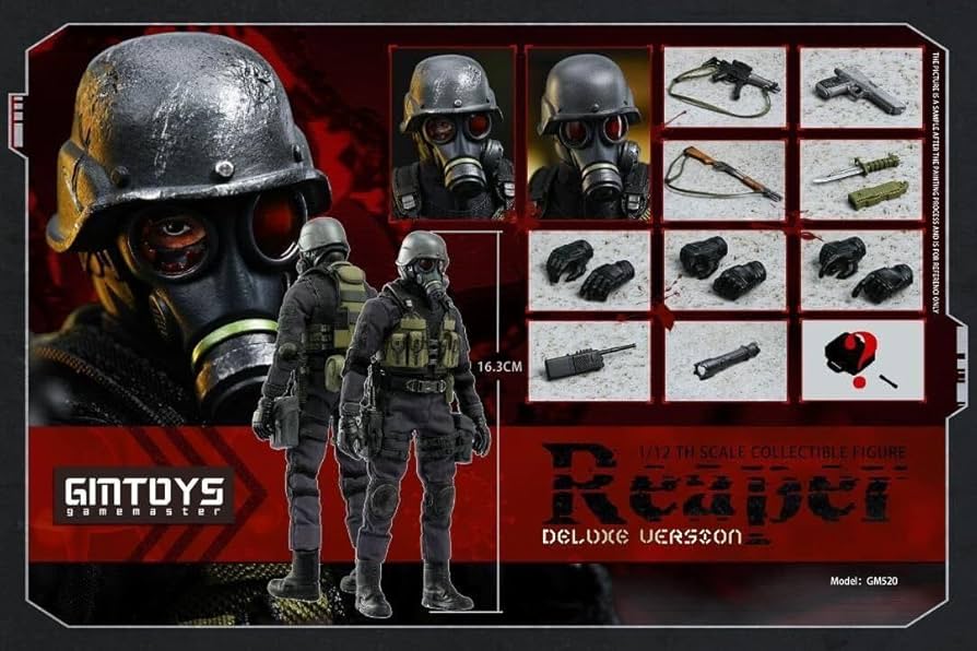 Amazon.co.jp: 未開封 GMTOYS バイオハザード 死神 ハンク BIOHAZARD