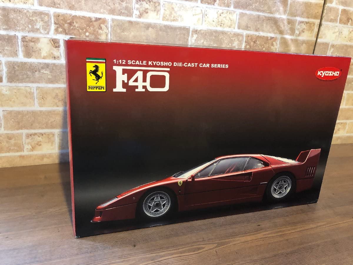 Amazon | 京商 1/12 F40 フェラーリ レッド | ミニカー・ダイキャスト
