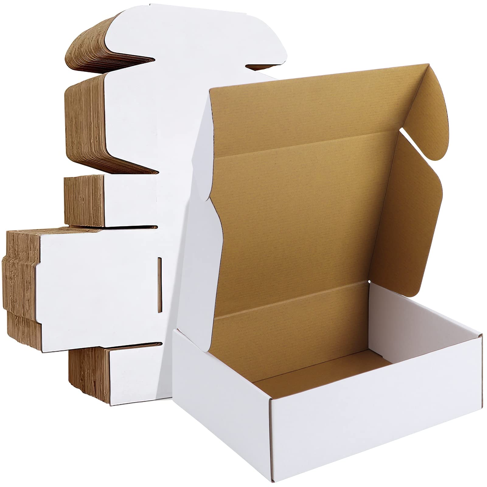 Amazon.com: HORLIMER 12x9x4 inches Shipping Boxes Set of 20, White