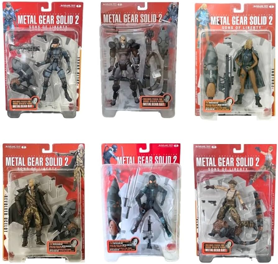 Amazon.co.jp: マクファーレン・トイズ メタルギアソリッド2 〈全6種