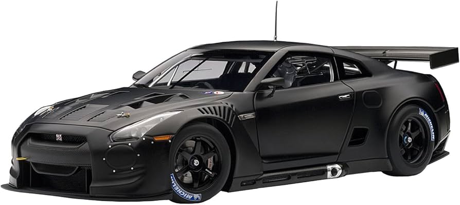 Amazon | AUTOart 1/18 日産 GT-R FIA GT1 '10 (マット・ブラック