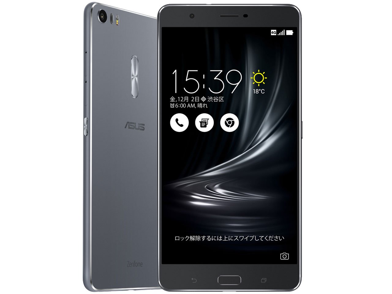 Amazon | ZU680KL-GY32S4 [ZenFone 3 Ultra (6.8型/32GB) グレー