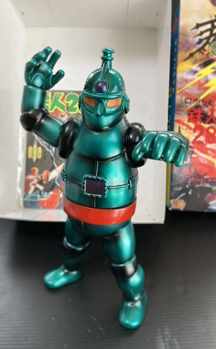 Amazon | シカルナ工房 ロボット 鉄人28号 グリーンメタ汚し塗装 ver