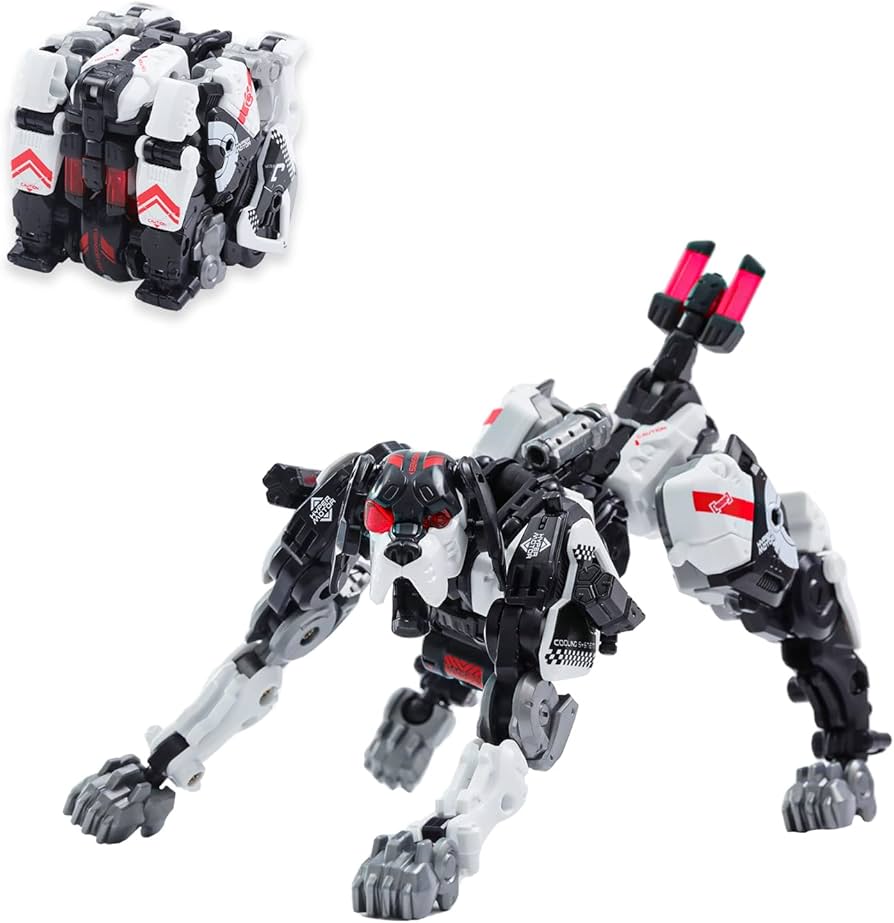 Amazon.com: 52TOYS BEASTBOX BB-51C JAWLIET Deformation Toys Action