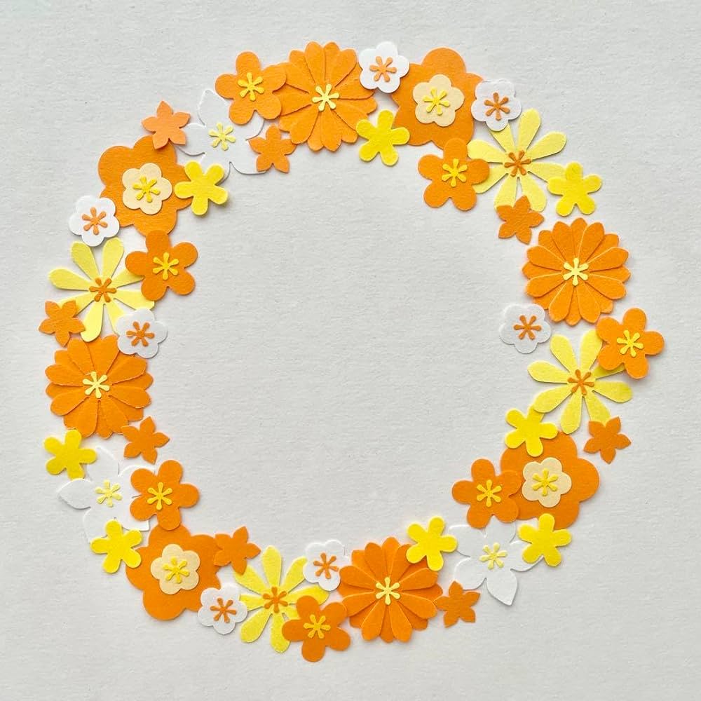 Amazon.co.jp: クラフトパンチ 花オレンジ : 文房具・オフィス用品