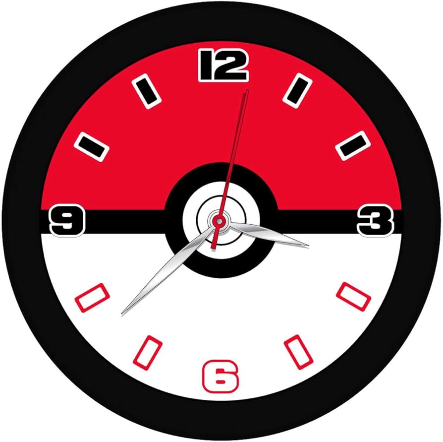 Amazon.co.jp: Accutime ポケモン ポケボール 壁掛け時計 : ホーム