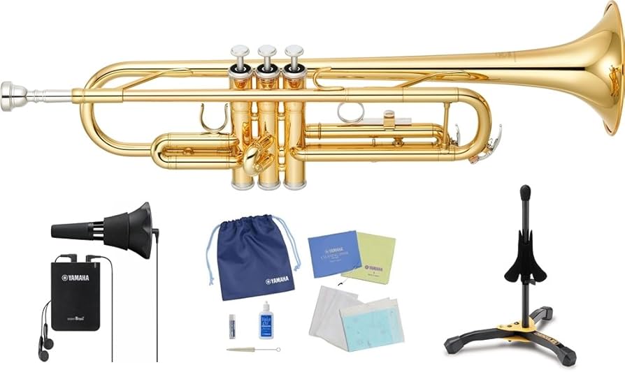 Amazon | ヤマハ トランペット YTR-3335 自宅練習用4点セット