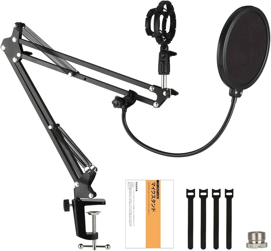 Amazon | 【 耐荷重 2kg】 Seehope マイクスタンド アーム マイクス