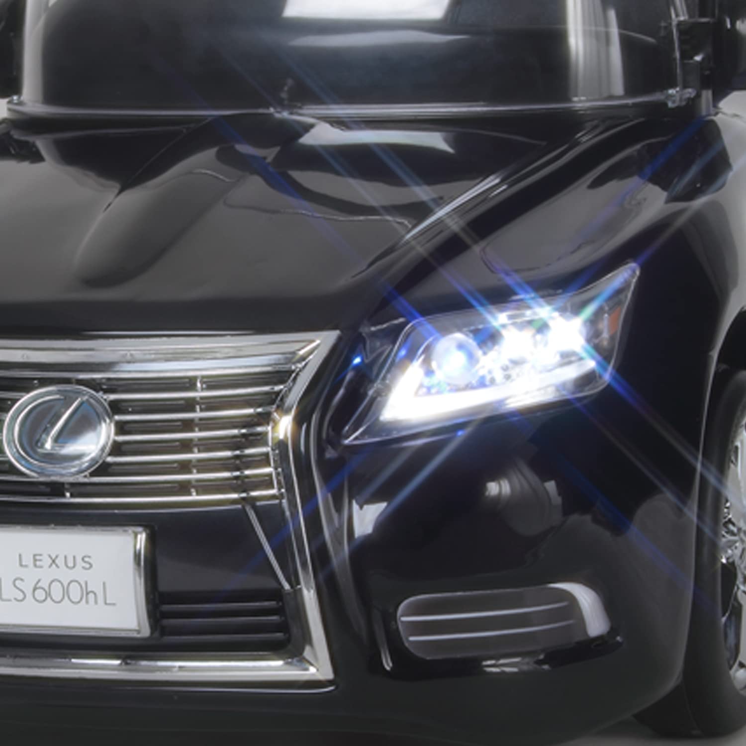 Amazon.co.jp: 押手付ペダルカー 新型レクサスLS600hL Sライトブラック