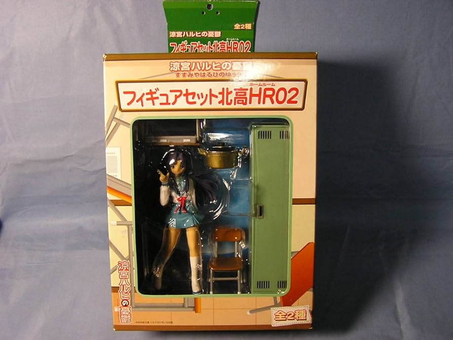 Amazon.co.jp: 涼宮ハルヒの憂鬱 フィギュアセット北高HR02 : おもちゃ