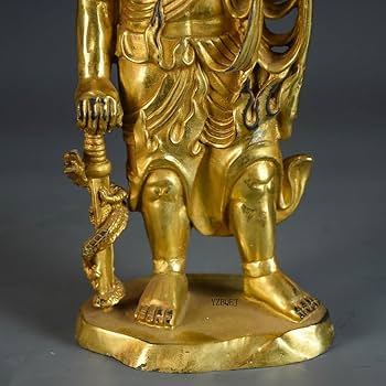 Amazon｜チベット仏教 不動明王立像 真鍮制 (酉年) 十二支守護本尊守り