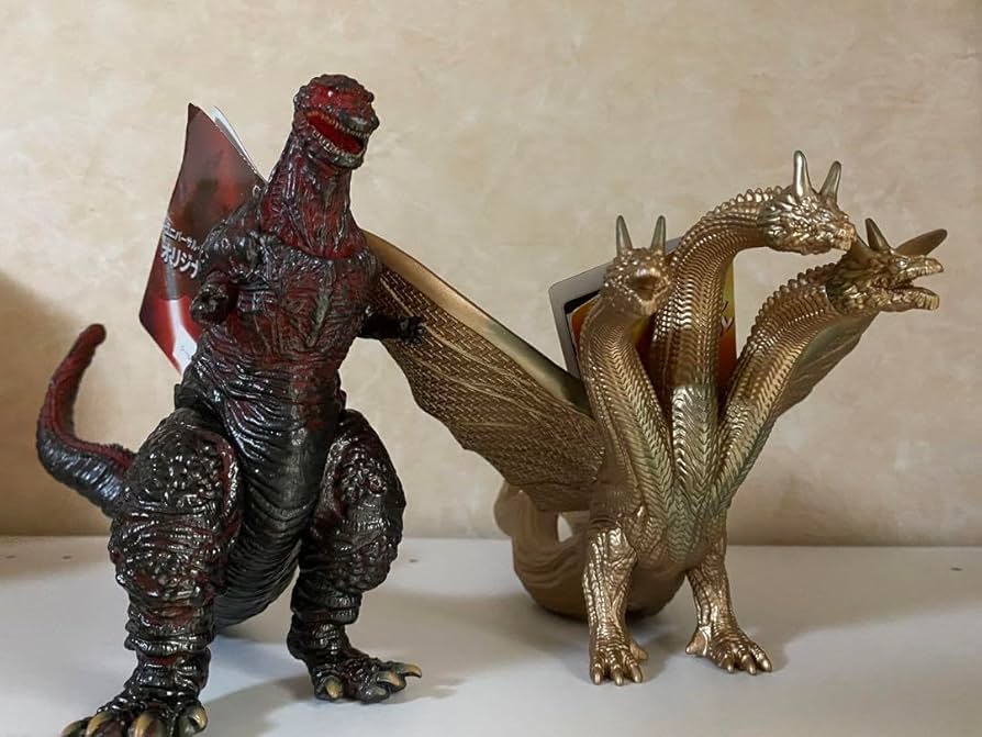 ゴジラVSエヴァUSJ限定ゴジラキングギドラ2種セット