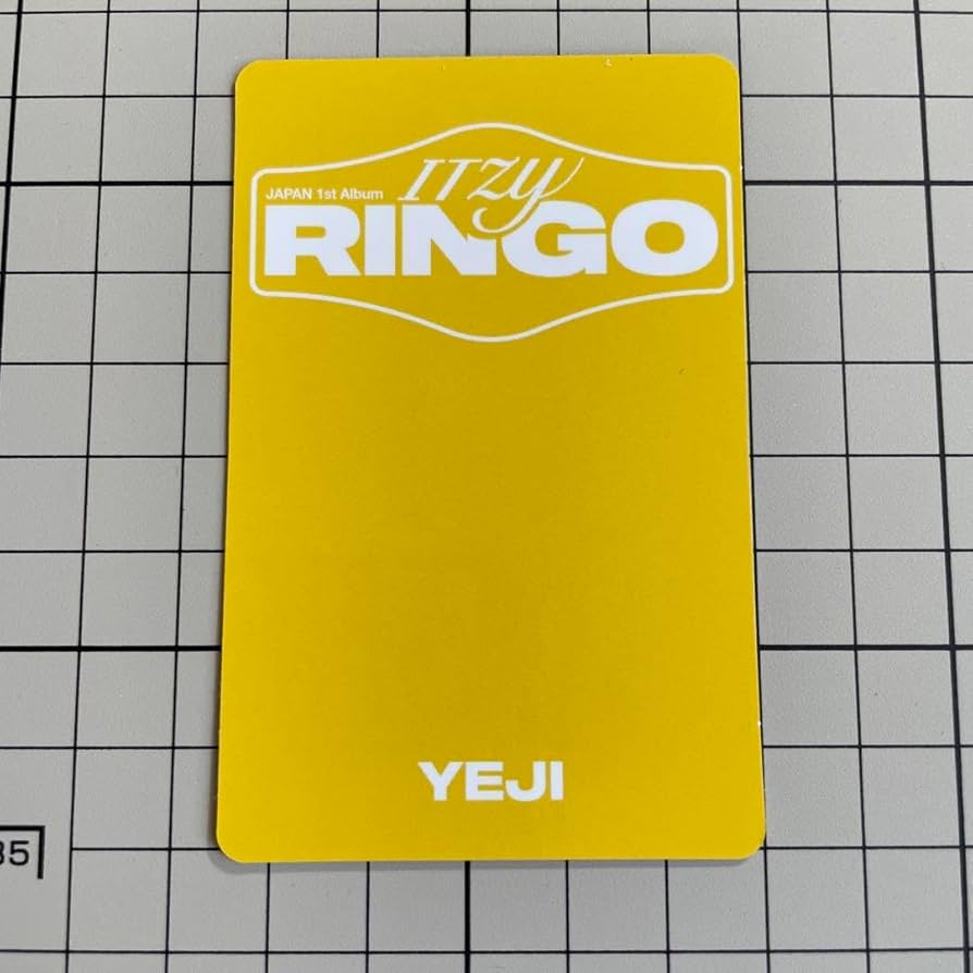 Amazon.co.jp: ITZY RINGO HMV ラキドロ イェジ トレカ : おもちゃ