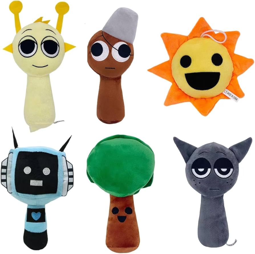 Amazon.co.jp: スプランキー ぬいぐるみ 【6個セット】人形 ドール