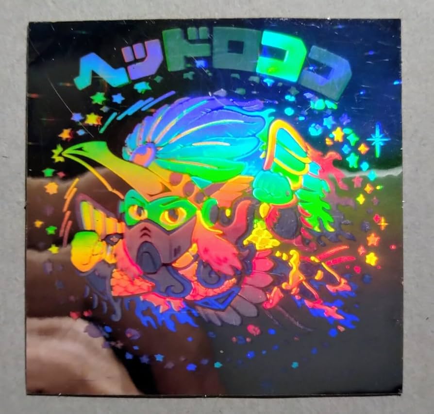 Amazon.co.jp: 旧ビックリマン チョコ版 9弾 ヘッド ヘッドロココ飛翔