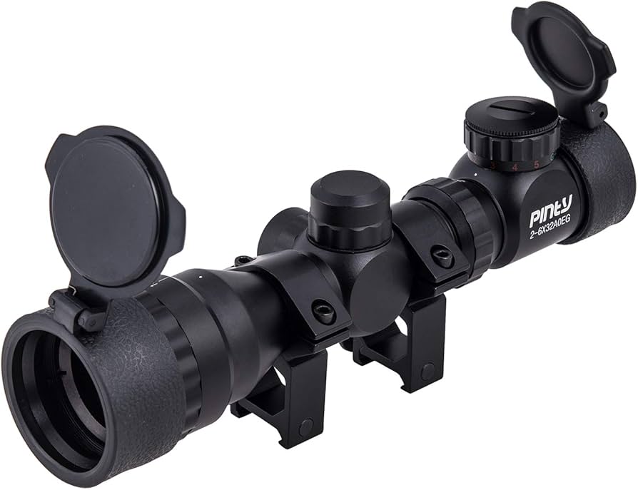 Amazon.co.jp: Pinty(ピンティー) ライフルスコープ 2-6x32AOE光度