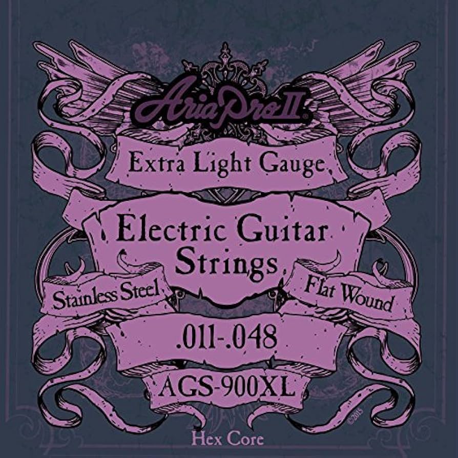 Amazon.co.jp: ARIA アリア AGS-900XL×1セット ジャズギター弦