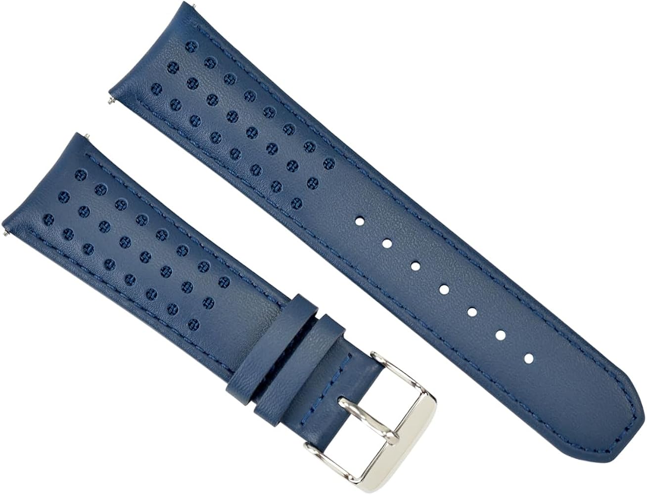 Ewatchparts 23mm Leather Watch Band Strap Compatible With Citizen