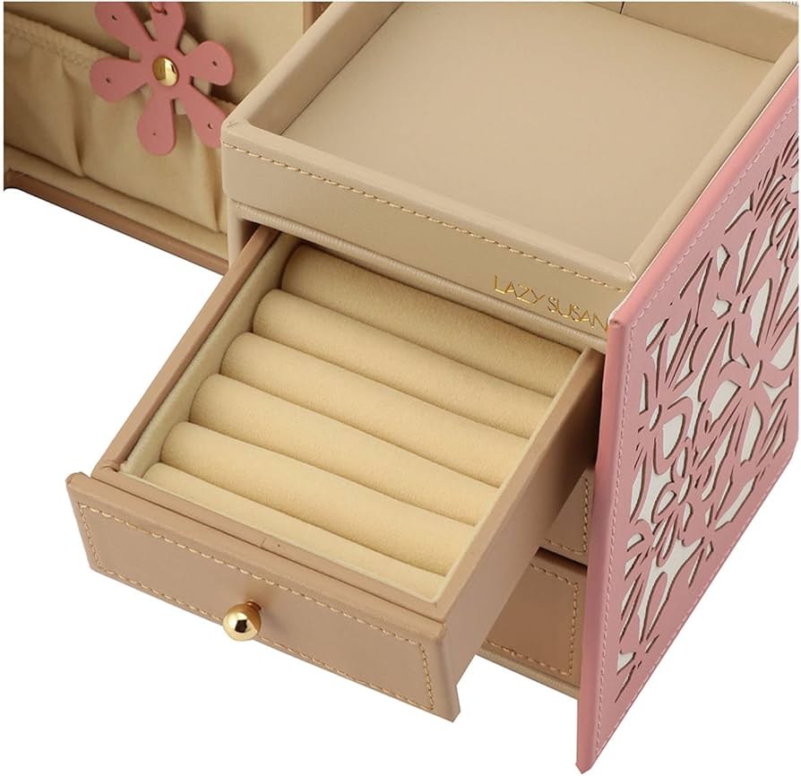 Amazon｜LAZYSUSAN （レイジースーザン）ジュエリーボックス フラワーM