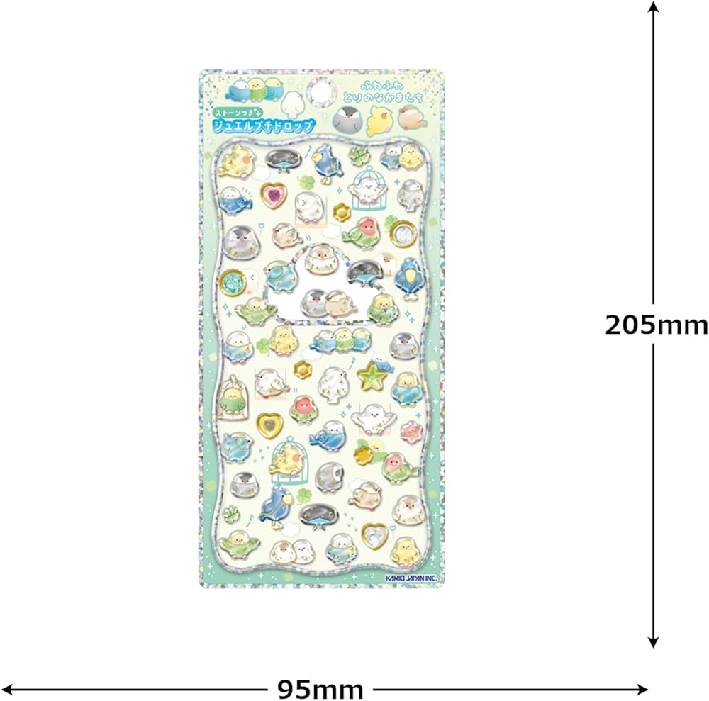 Amazon | カミオジャパン ステッカー ジュエルプチドロップステッカー