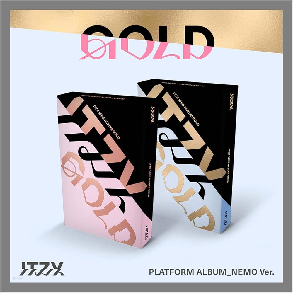 Amazon.co.jp: ITZY GOLD 2nd Album with Tracking (NEMO 2 Version