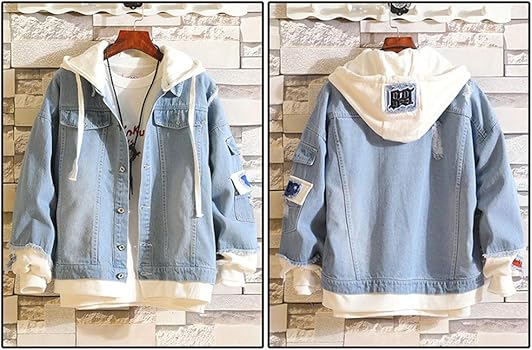 Amazon | Banana Fish デニムジャケット アニメ ジーンズ パーカー