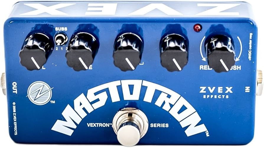 Amazon.com: ZVEX Effects Mastotron Vextron Series Silicon Fuzz